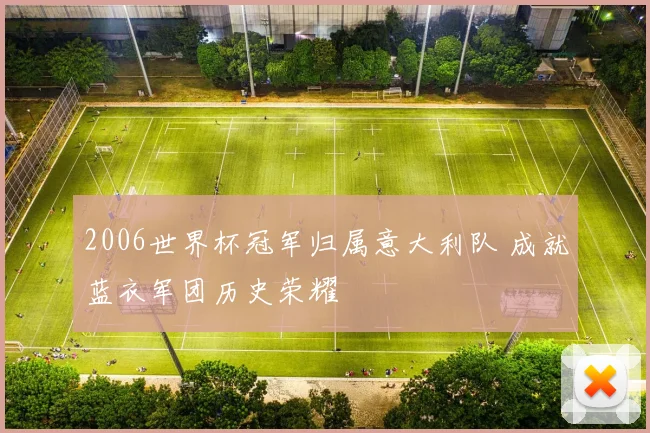 2006世界杯冠军归属意大利队 成就蓝衣军团历史荣耀