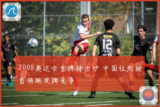 2008奥运会金牌榜出炉 中国位列榜首领跑奖牌竞争